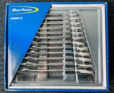 Blue Point Tools Boerm712 12 Piece 8-19mm Ratcheting Combination Wrench Set New