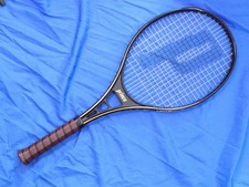 Prince Pro Series Black Gold Tennis Racquet 4 1/2" Precision Graphite w/ Cover