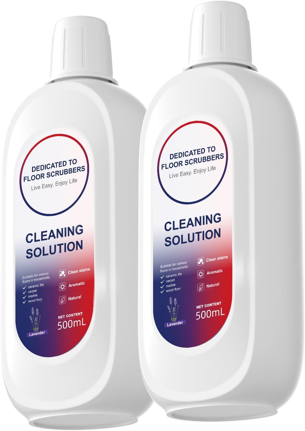 Floor Cleaning Solution Compatible with Tineco, Deep Cleans for Multiple Hard Fl