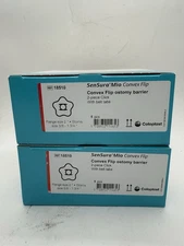 2 Boxes Coloplast 18510 Sensura Mio Ostomy Barrier Red 50mm (10) Barriers Total