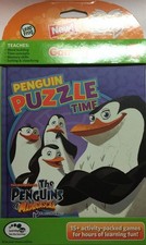 LeapFrog Tag Game Book: Penguins of Madagascar Puzzle Time - - Very Good - S...