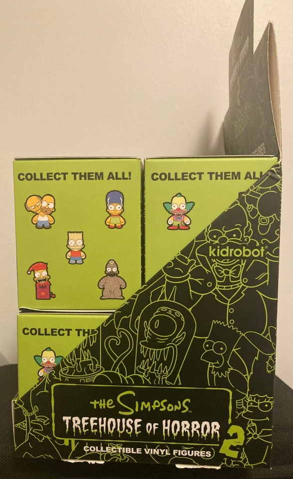 Kidrobot 辛普森一家恐怖之树屋 2 盲盒玩偶 12 件 — 第 2/4 张图片