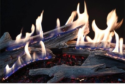 NEW Grand Canyon 48'' Driftwood GlowFire 8pc Set LDBT-DW48 Bedrock Traditional