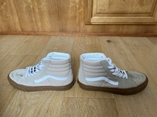 Vans Sk8-Hi 'Hummus' Cream Suede And Gum Bottoms Mens 6.5/women  s 8 VN0A38GEVS8