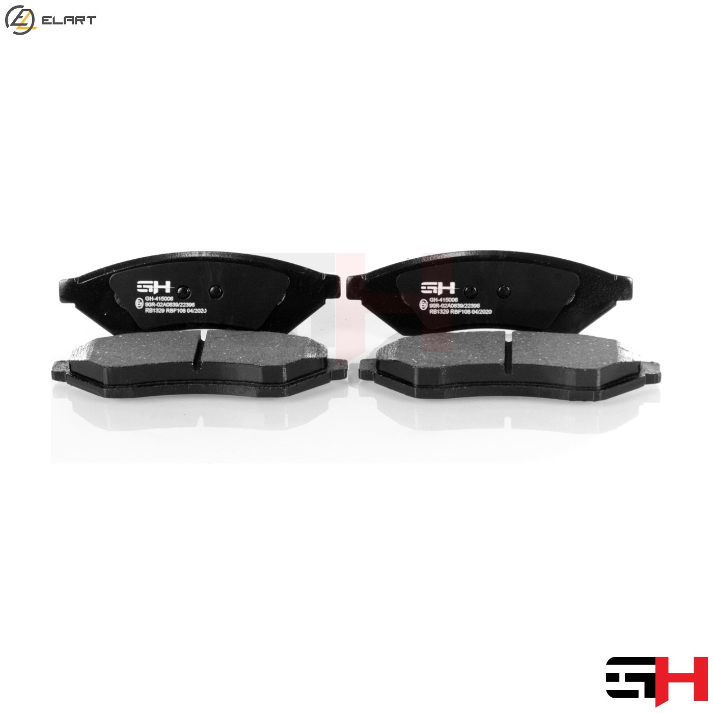 BRAKE PAD SET DISC BRAKE GH-415006 FOR DAEWOO CHEVROLET X 20 SED 2.0L 4cyl 2.0L
