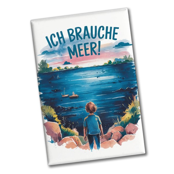 Ich Brauche Meer Souvenir Souvenir Magnet-image