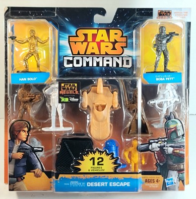 Star Wars Command Set Desert Escape 2014 Episode IV Hasbro Lucasfilm UNOPENED!
