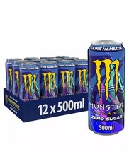 Monster Lewis Hamilton Zero Sugar Energy Drink 12 x 500ml Best Before April 2026