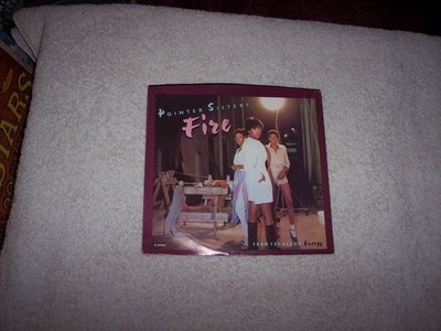 POINTER SISTERS--FIRE / LOVE IS LIKE A ROLLING STONE  45  PS   #370