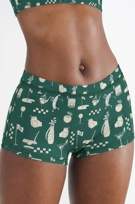 Shinesty ''The Mulligan'' Green Golf Modal Boyshort Underwear