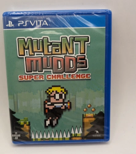 [FACTORY SEALED] Mutant Mudds Super Challenge (PlayStation PSVita) NEW LRG #55