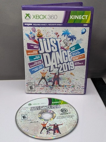 Just Dance 2019 (Microsoft Xbox 360, 2018)-No Manual Water DMG Sleeve