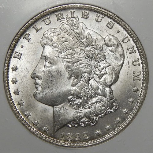 1892-O NGC MS63 MORGAN DOLLAR