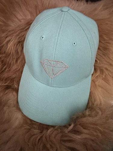Casquette Nike Dunk SB Diamond Aqua Stussy Supreme DS chapeau Tiffany rare turquoise 2005