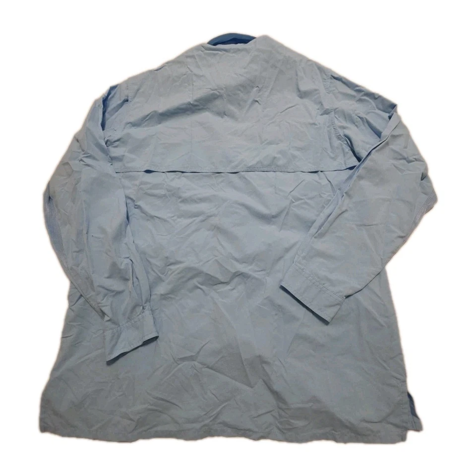 Solumbra Men's Ultimate Adventure Shirt Mesh Underarms sz TL BLUE Sun Protection - Image 3 of 4