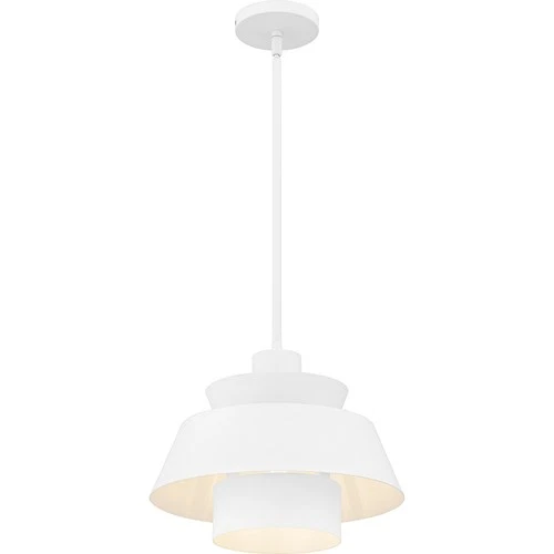 Matte White  Pendant from the Lumi Collection - Picture 4 of 6