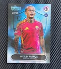 Wesley Franca 2025-26 Topps Summer Signings UCC Blue 22/99 RC