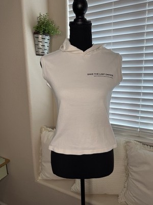 Rare Vtg. 2000 Save The Last Dance Film Promo Hooded Muscle Tank Women s M