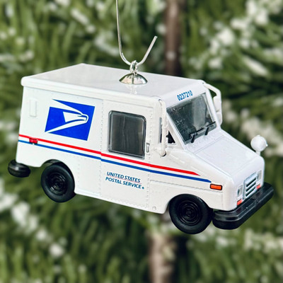 USPS Mail Truck Ornament   Perfect Gift for USPS Fans   High Quality Decor