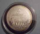 1966 Indiana Sesqui Centennial 1oz .999  Silver Not Marked as such, Scarce Proof