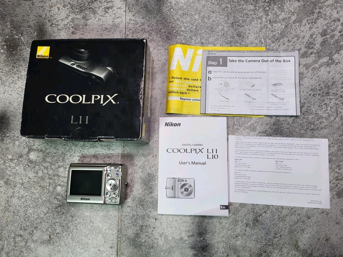 Nikon COOLPIX L11 Digital Cameras for Sale | Shop New & Used
