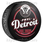 PWHL Detroit Inaugural Souvenir Hockey Puck EST.2026 - NEW TEAM