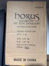 TBLeague Phicen 1/6 Horus Guardian of Pharaoh (Golden) Sixth Scale Action Figure