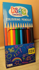 12 CRAYONS DE COULEUR - LOSIRS CREATIFS