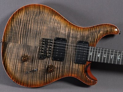 PRS Paul Reed Smith Custom 24 10 Top Wood Library Burnt Maple Leaf