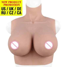 Realistic Breast Forms Tits Enhancer Transgender Sissy Crossdresser Breastplates