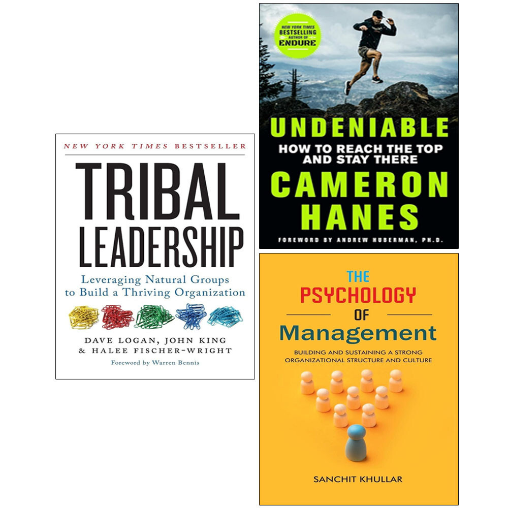 Undeniable (HB), Tribal Leadership Dave Logan, Psychology of Management 3 Books