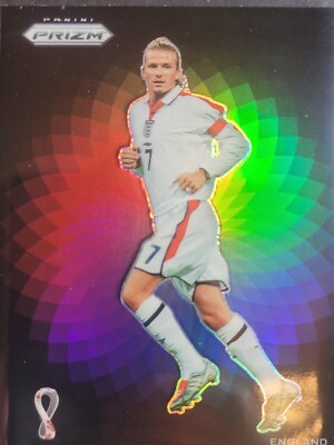 2022 Prizm World Cup - Color Wheel SSP CASE HIT - David Beckham