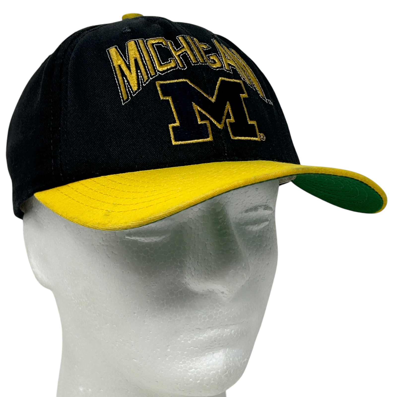 Vintage Michigan Wolverines Baseball Cap Hat 90s The Game University NCAA Blue