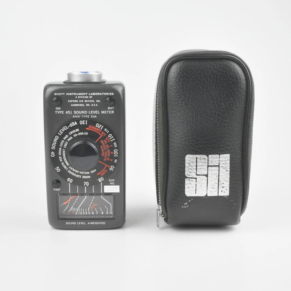 Scott Instrument Laboratories - Type 451 Sound Level Meter - - Image 2 of 4
