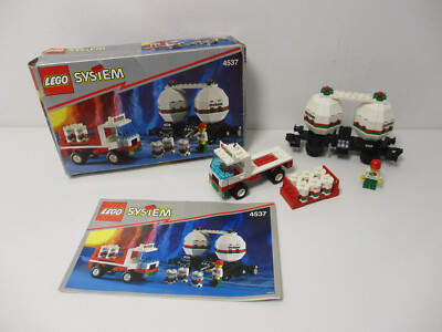 AH 6 ) Lego 4537 Octan Twin Tank mit OVP & BA Metroliner Eisenbahn 