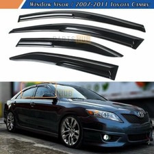 For 2007-2011 Toyota Camry Jdm Wavy Mugen Style Window Visors Rain Guards