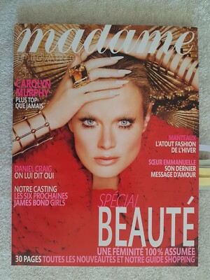 MADAME FIGARO Nr. 19985 31.10.2008 CAROLYN MURPHY MODE AYO M.JAMPANOI D.CRAIG BEJO