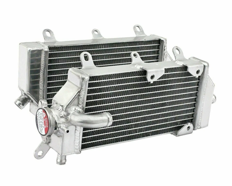Radiador completo de aluminio para Yamaha WR250F 2014-2019 YZ450F YZ250F YZ250FX Foto 3 de 4