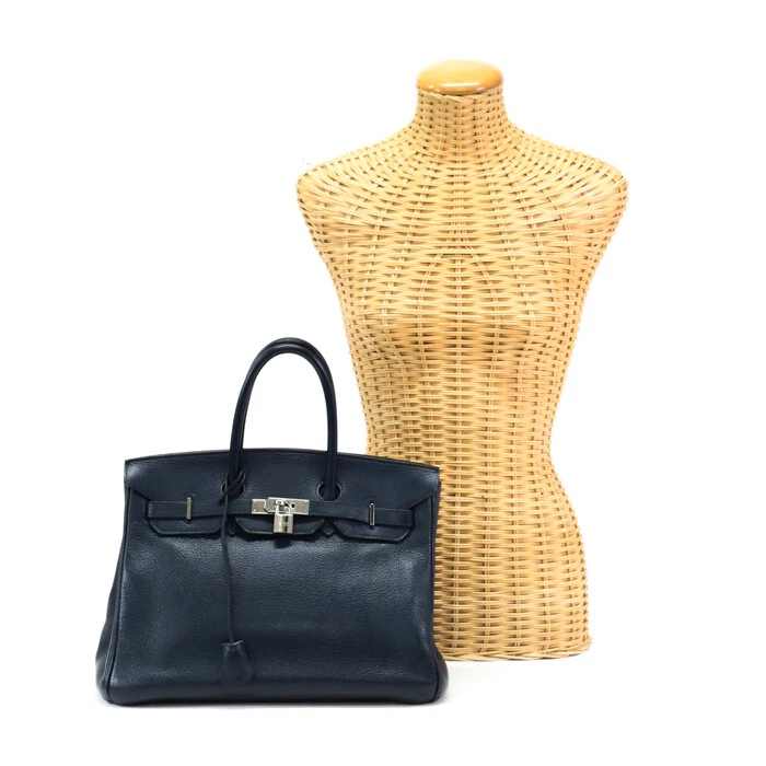 navy birkin bag