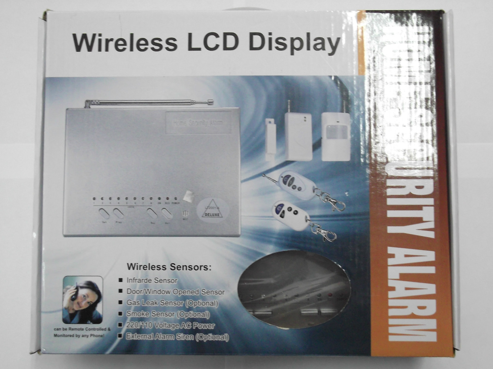 Proteggi i Tuoi Cari: Deluxe LT2001-A Allarme Wireless LCD Nuovo