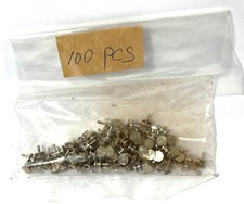 100pc 1970s NOS Aurora AFX G Magnatraction STEEL Slot Car GUIDE PINS UnusedBulk