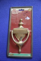 Ace Hardware 7 Door Knocker - Solid Brass 5300504 Aldaba In Package Ace Hardware 7 Door Knocker - Solid Brass 5300504 Aldaba In Package