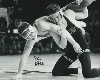 Dan Gable Signed 8x10 Photo Olympic Wrestler 2 COA