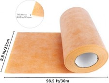 Waterproof Membrane for Shower 9.8"inches x 98.5 Ft Polyethylene Fabric Roll