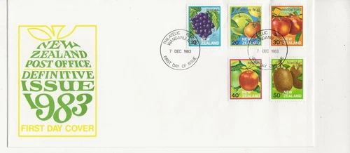New Zealand Comm/FDC - Definitive Issue - Unaddressed - Wanganui - 1983 (229)