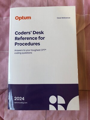 2024 Coders' Desk Reference for Procedures - Paperback, by Optum