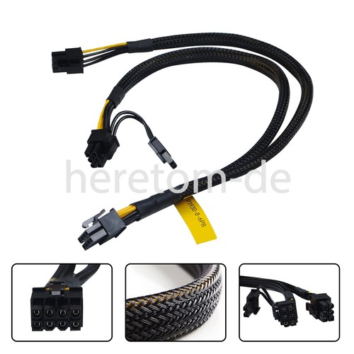 8Pin zu 6+8Pin GPU Netzteil Kabel 215MM 43FF0 für Dell Präzision 3930 35CM - Bild 11 von 16