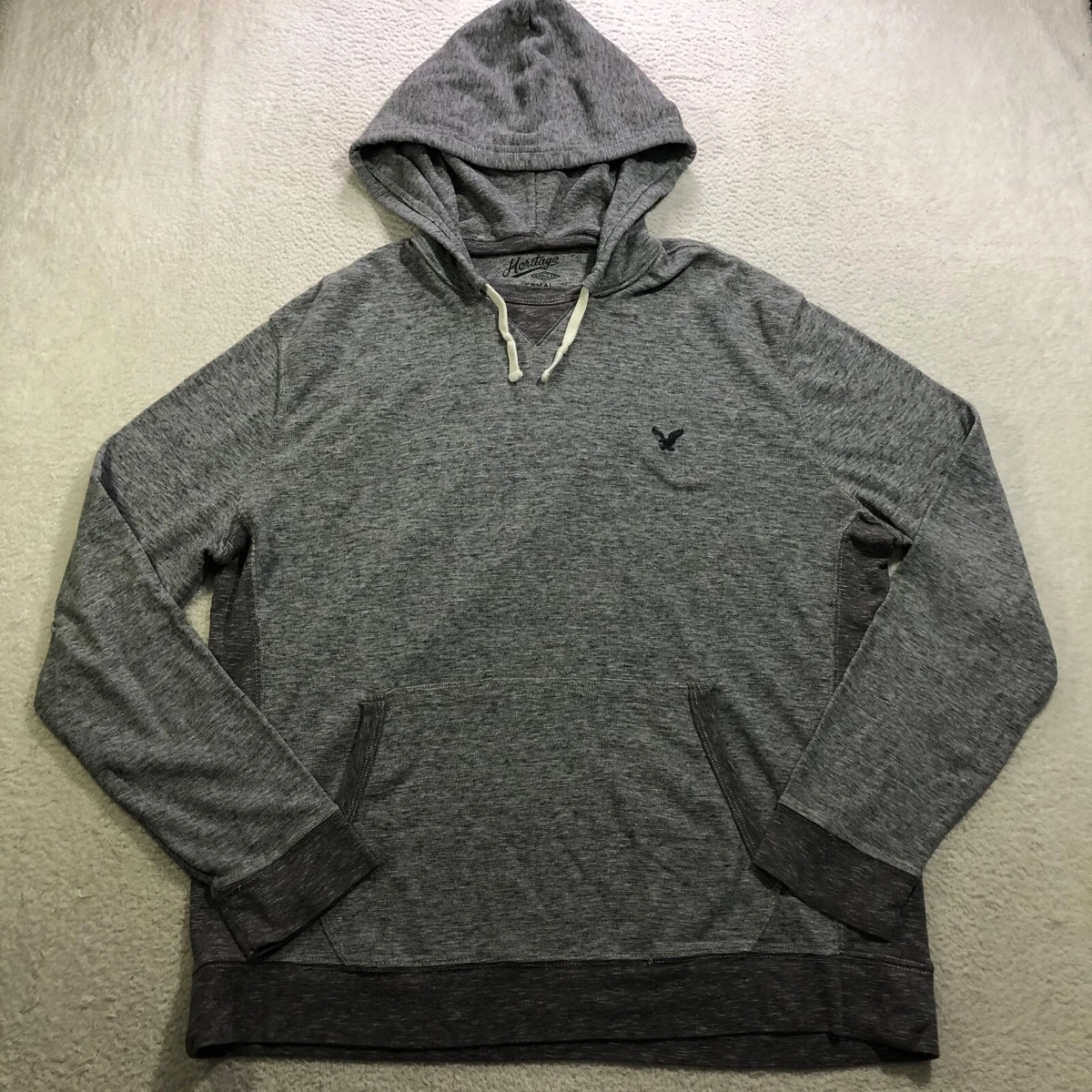 American eagle thermal hoodie sale
