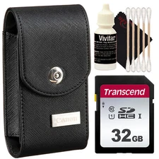 Genuine Canon Camera Case for Canon SX740 with All You Need Accessory Bundle