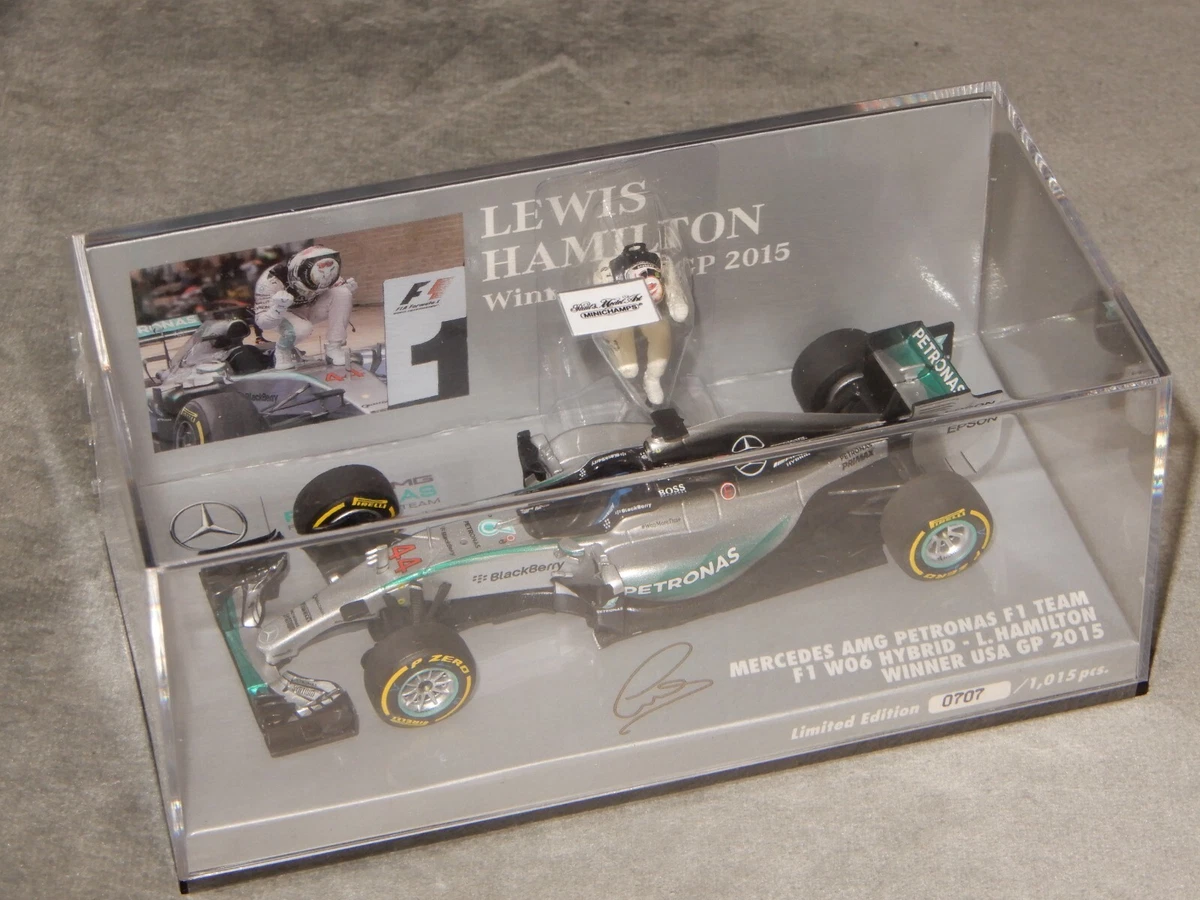 Lewis Hamilton 1:43 Diecast Formula 1 Cars 2015 Vehicle Year for